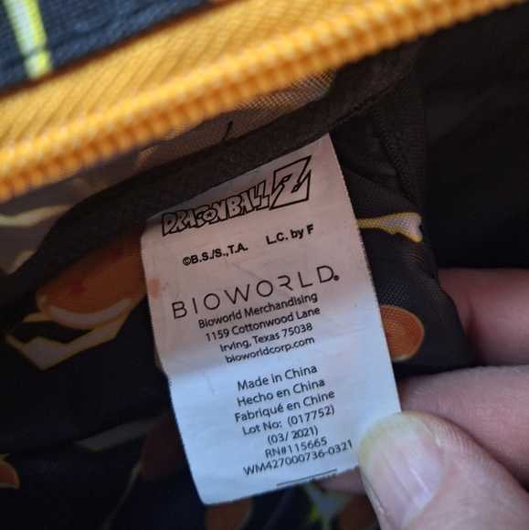 Dragon Ball Z Bioworld 14" x 17" Anime Backpack EUC - Picture 9 of 9